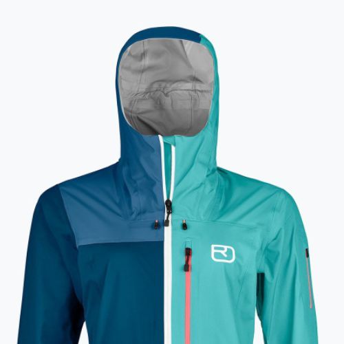 Moteriška striukė ORTOVOX 3L Ortler mėlyna 7061600006