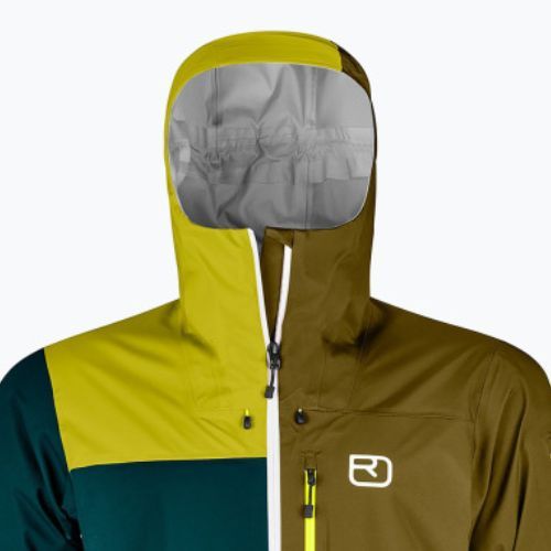 Vyriška striukė ORTOVOX 3L Ortler žalia 7071600006