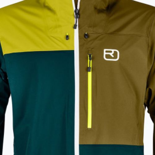 Vyriška striukė ORTOVOX 3L Ortler žalia 7071600006