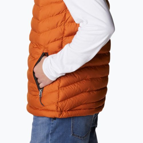 Columbia Powder Lite vyriški žygiai be rankovių rudos spalvos 1748031