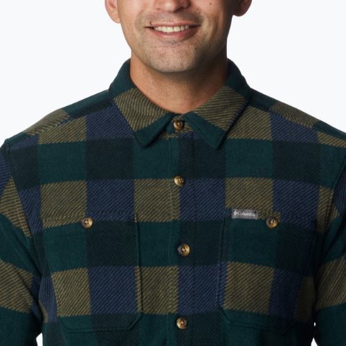 Columbia Flare Gun Fleece vyriški marškinėliai žalia/žalia 1866624