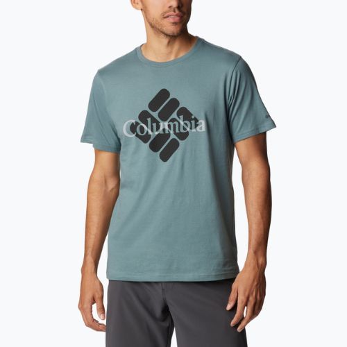Columbia CSC Seasonal Logo pilki vyriški trekingo marškinėliai 1991031