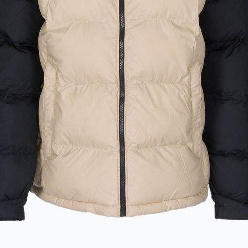 Columbia Pike Lake Vyriška pūkinė striukė su gobtuvu beige and black 1738032