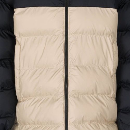 Columbia Pike Lake Mid vyriška pūkinė striukė juoda ir smėlio spalvos 2008403