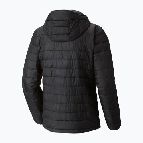 Columbia Powder Lite Hooded vyriška pūkinė striukė juoda 1693931