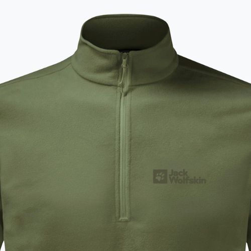 Jack Wolfskin vyriški vilnoniai džemperiai Taunus HZ green 1709522