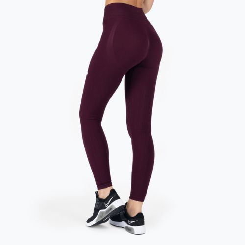 Moteriškos treniruočių tamprės GymGlamour Push Up Grape 314