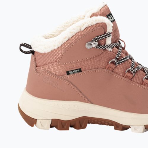 Jack Wolfskin moteriški trekingo batai Everquest Texapore Mid rožinės spalvos 4053581