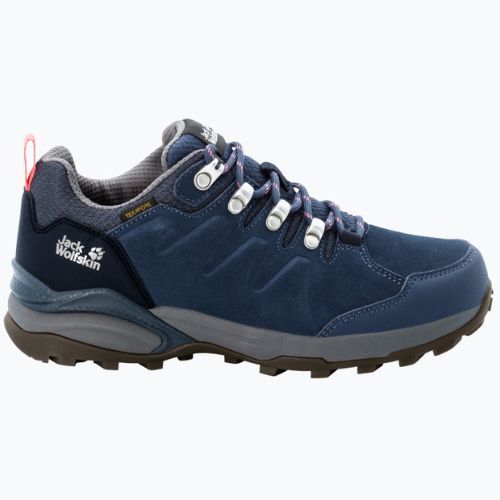 Jack Wolfskin moteriški trekingo batai Refugio Texapore Low navy blue 4050821