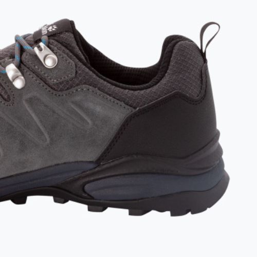 Jack Wolfskin vyriški Refugio Texapore Low trekingo batai pilkai juodi 4049851