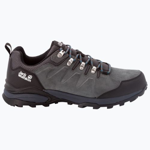 Jack Wolfskin vyriški Refugio Texapore Low trekingo batai pilkai juodi 4049851