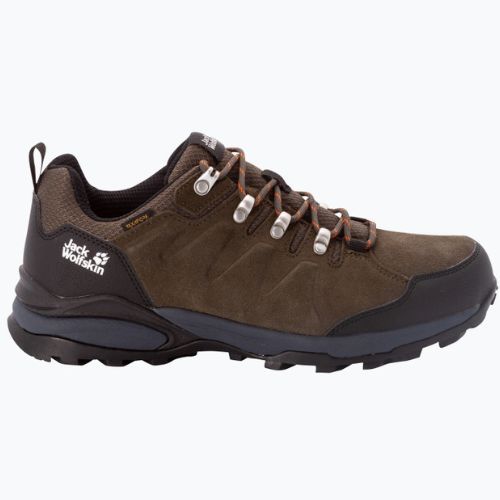 Jack Wolfskin vyriški Refugio Texapore Low žygio batai žalia/juoda 4049851