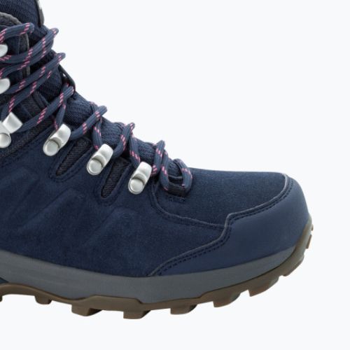 Jack Wolfskin moteriški trekingo batai Refugio Texapore Mid navy blue 4050871