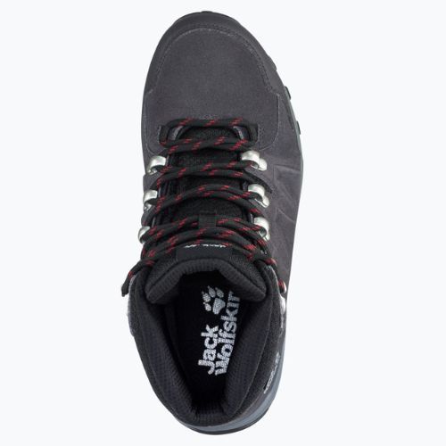 Jack Wolfskin moteriški trekingo batai Refugio Texapore Mid pilki 4050871