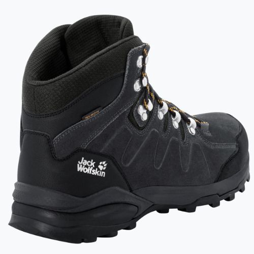 Jack Wolfskin vyriški trekingo batai Refugio Texapore Mid black 4049841