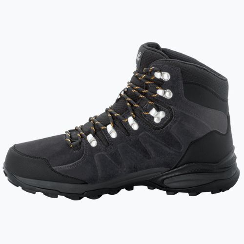 Jack Wolfskin vyriški trekingo batai Refugio Texapore Mid black 4049841