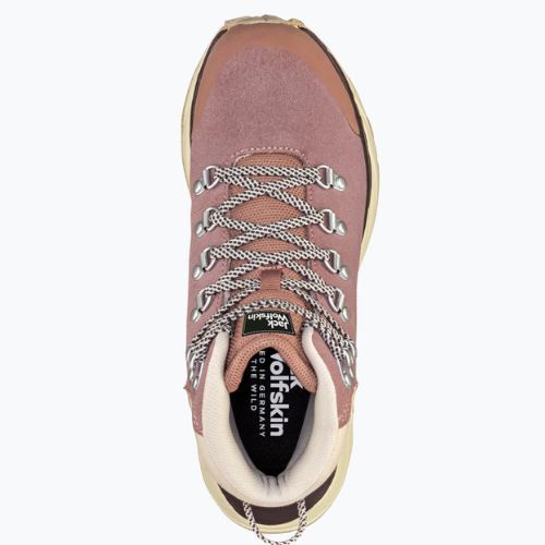 Jack Wolfskin moteriški trekingo batai Terraventure Urban Mid rudos spalvos 4053571