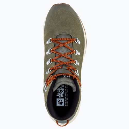 Jack Wolfskin vyriški Terraventure Urban Mid trekingo batai žali 4053561