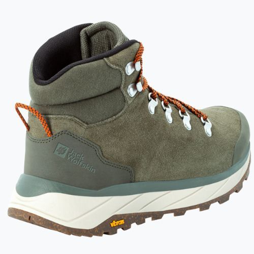 Jack Wolfskin vyriški Terraventure Urban Mid trekingo batai žali 4053561