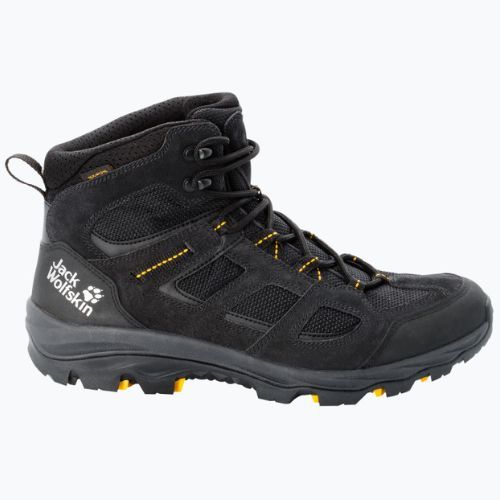 Jack Wolfskin vyriški trekingo batai Vojo 3 Texapore Mid black 4042461