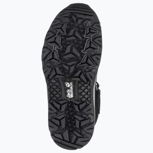 Jack Wolfskin Vojo Lt Texapore Mid vaikiški trekingo batai juodi 4054021