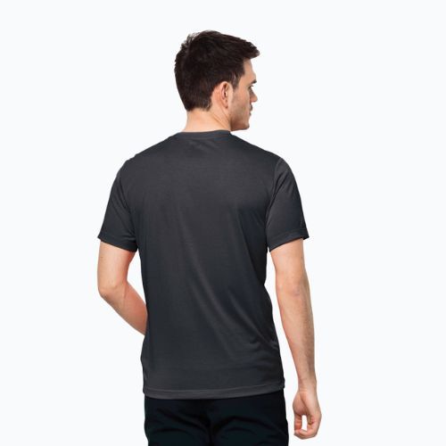 Vyriški marškinėliai Jack Wolfskin Hiking Graphic Grey 1808761_6230