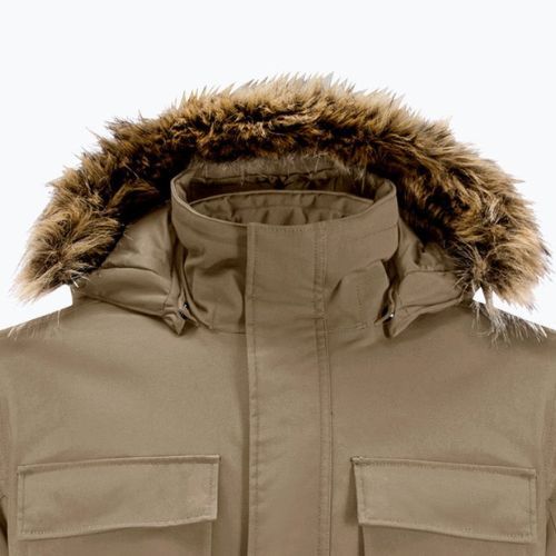 Jack Wolfskin vyriška žieminė striukė Glacier Canyon Parka brown 1107674_5136