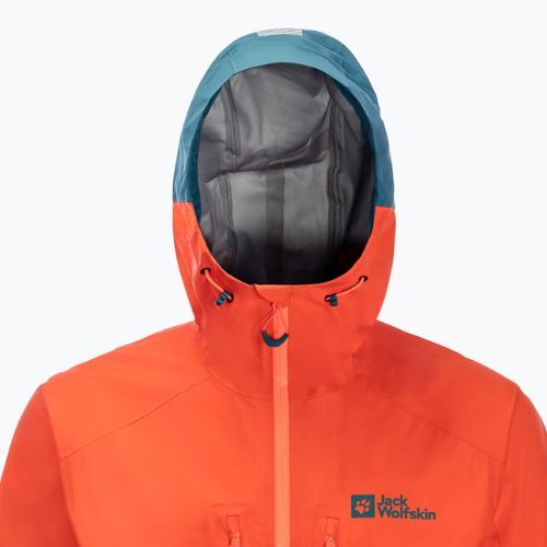Jack Wolfskin vyriška slidinėjimo striukė Alpspitze 3L orange 1115181