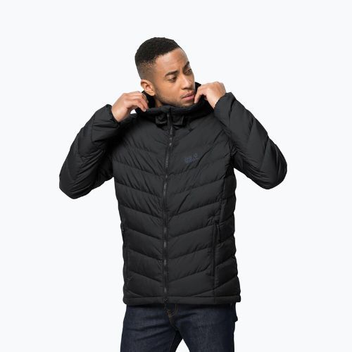 Jack Wolfskin vyriška pūkinė striukė Fairmont juoda 1203591_6000