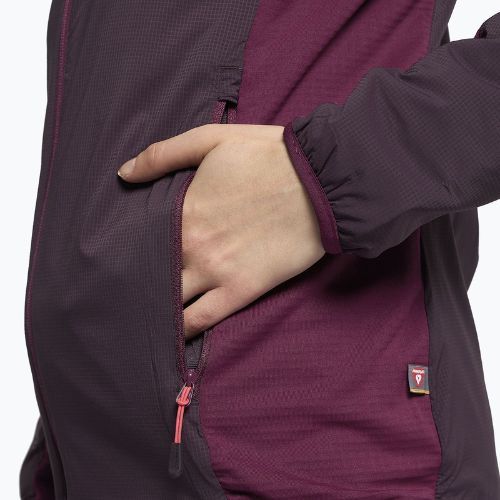 Jack Wolfskin moteriška slidinėjimo striukė Alpspitze Ins Hoody purple 1206801_2042
