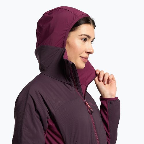 Jack Wolfskin moteriška slidinėjimo striukė Alpspitze Ins Hoody purple 1206801_2042