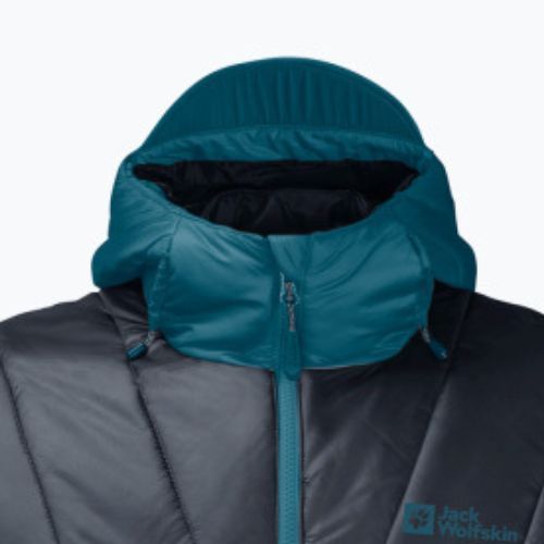Jack Wolfskin vyriška pūkinė striukė Nebelhorn Down Hoody blue 1207141_4133