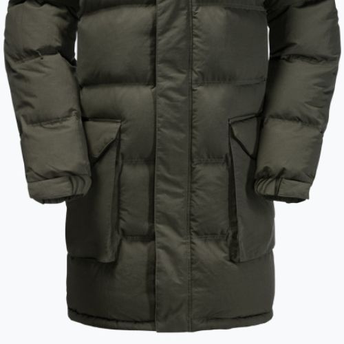 Jack Wolfskin vyriška pūkinė striukė Alex Long Down green 1207251_4018