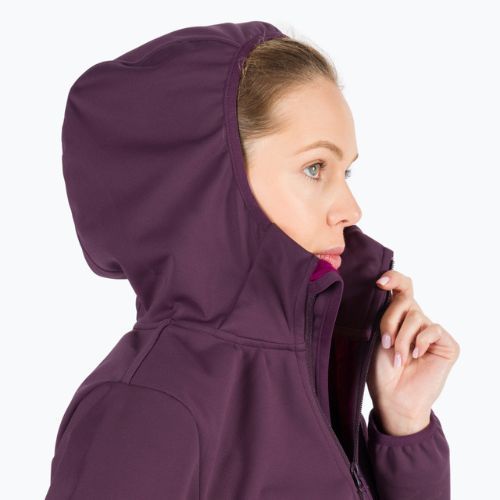Jack Wolfskin moteriška softshell striukė Windhain Hoody purple 1307481