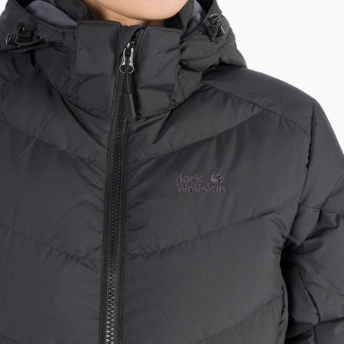 Jack Wolfskin pūkinė striukė Selenium black 1202081_6000