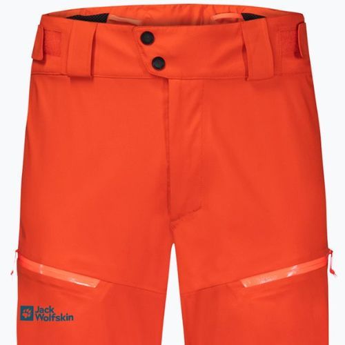 Jack Wolfskin vyriškos slidinėjimo kelnės Alpspitze 3L oranžinės 1115191