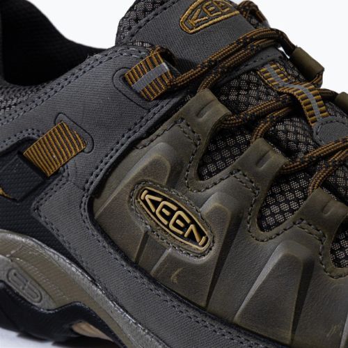 Vyriški trekingo batai KEEN Targhee III Wp green-brown 1017784