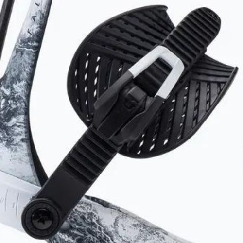 Union Falcor vyriški snieglenčių surišimo diržai juodai balti 2220125