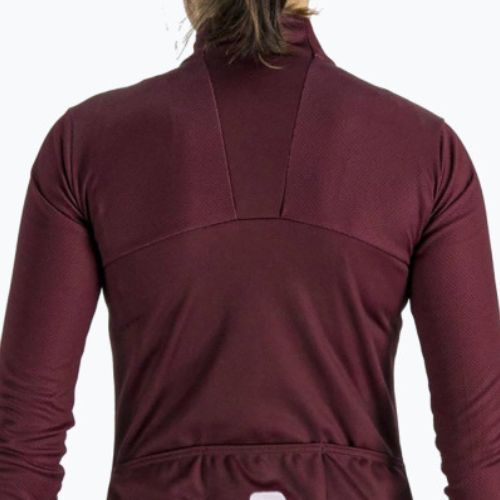 Moteriški dviratininkų marškinėliai Sportful Kelly Thermal Jersey raudoni 1120530.605