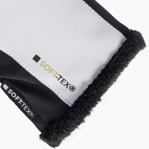 LEKI Snowfox 3D Lady Mitt White 650801502065 Moteriškos slidinėjimo pirštinės