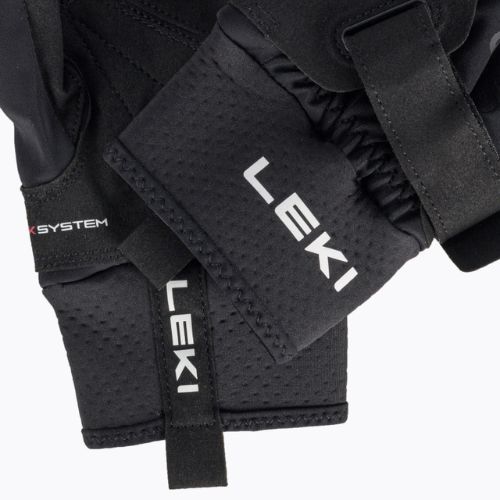 LEKI CC Thermo Shark slidinėjimo pirštinės juodos spalvos 652908301065