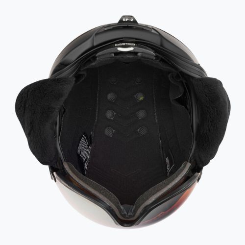 CASCO slidinėjimo šalmas SP-2 Carbonic Visor juodas 07.3732
