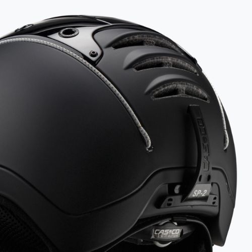 CASCO slidinėjimo šalmas SP-2 Carbonic Visor juodas 07.3732