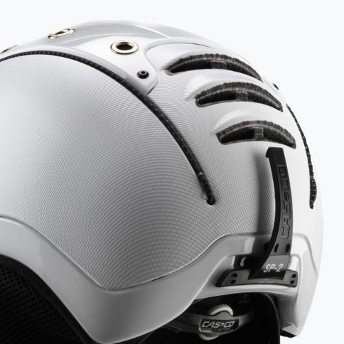 CASCO slidinėjimo šalmas SP-2 Carbonic Visor white 07.3737