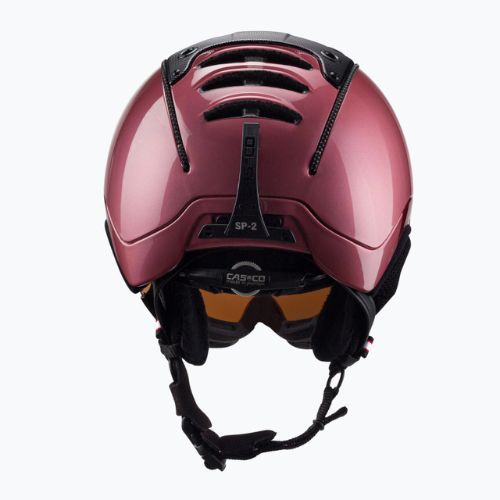 CASCO slidinėjimo šalmas SP-2 Carbonic Visor pink 07.3736