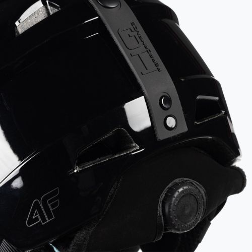 Moteriškas slidinėjimo šalmas 4F KSD001 deep black