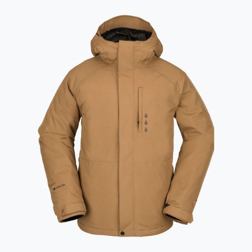 Vyriška snieglenčių striukė Volcom Dua Ins Gore Caramel G0452303