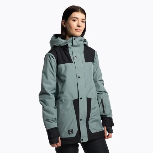 Moteriška snieglenčių striukė Volcom Ell Ins Gore-Tex blue H0452302