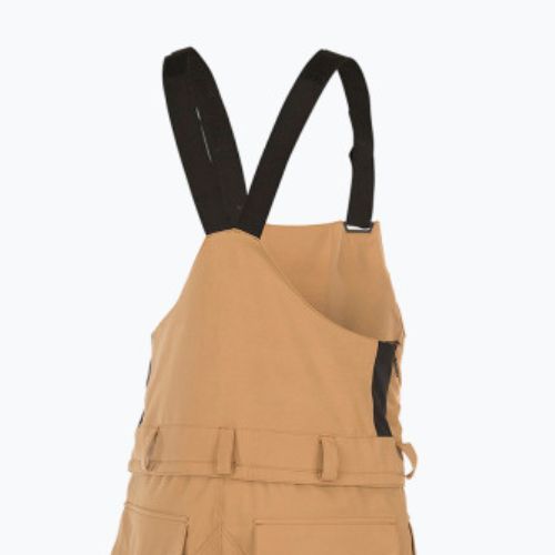 Vyriškos snieglenčių kelnės Volcom Roan Bib Overall Caramel G1352306