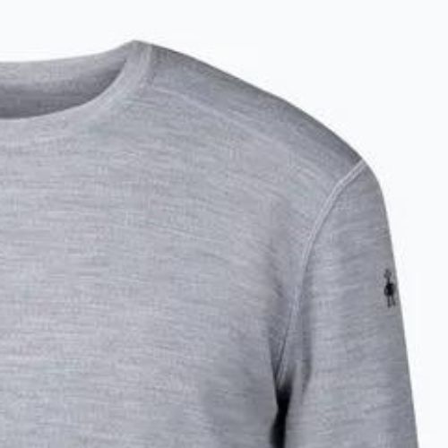 Vyriški termoaktyvūs marškinėliai Smartwool Merino 250 Baselayer Crew Boxed šviesiai pilkos melanžinės spalvos